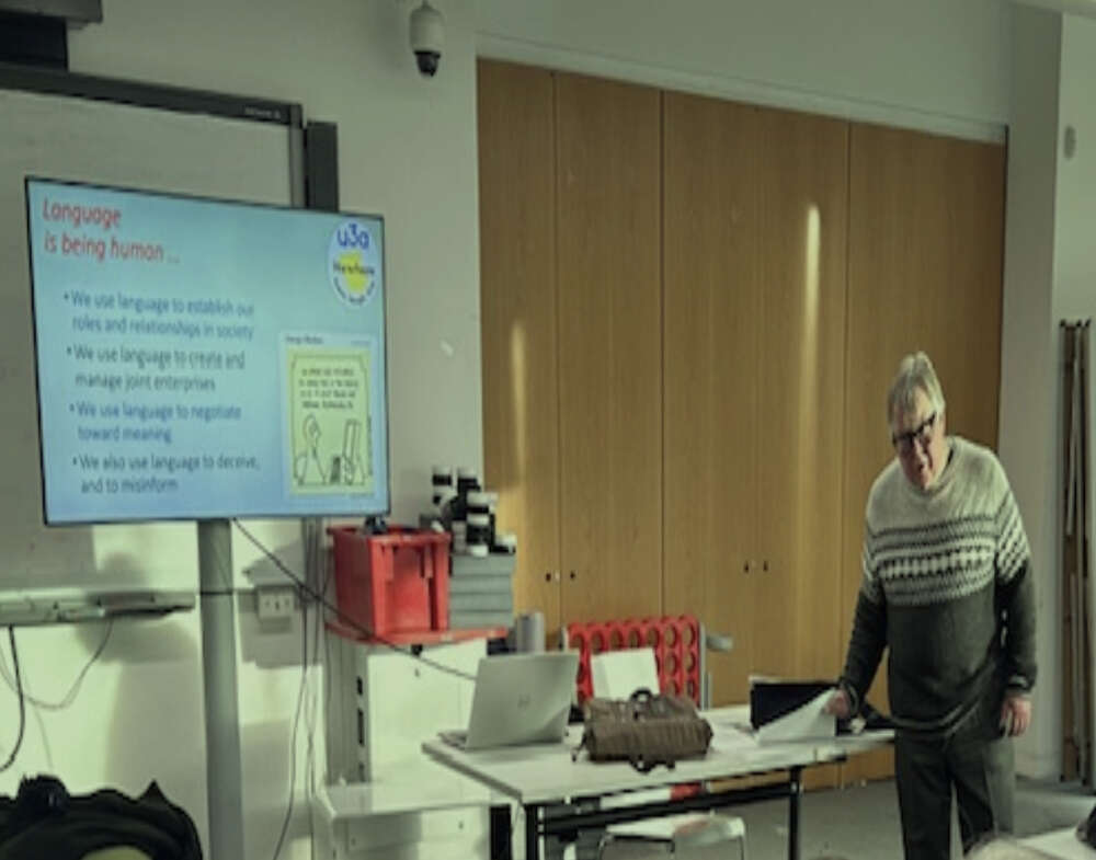 A Funny Thing Happened on the way to the Lecture - The Linguistics of Humour