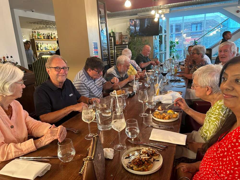 Eating out at Bella Cosa