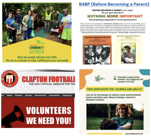 volunteers